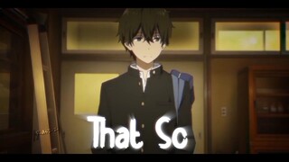 Amv Komplikasi Hyouka and Charlotte