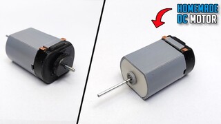 How To Make DC Motor From PVC Pipe At Home | 180 DC Motor