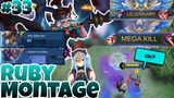 Ruby Montage #33 // Zhask & Ruby are Cancer? // MLBB√