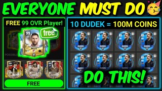 FREE 99 OVR Players (3 TIPS to PACK), 10 DUDEK = 100M Coins | Mr. Believer