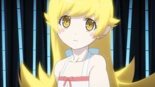 The watch, interlocking fingers and Araragi Koyomi are described in great detail.