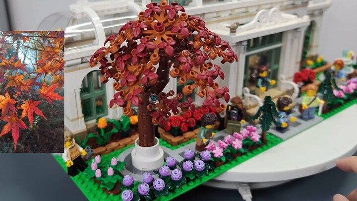 [Soul Water Fishing] LEGO 21353 Botanical Garden / Textbook-level Plant Building Official Guide