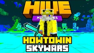 How to win HIVE Skywars (MCPE) | Tagalog/Filipino