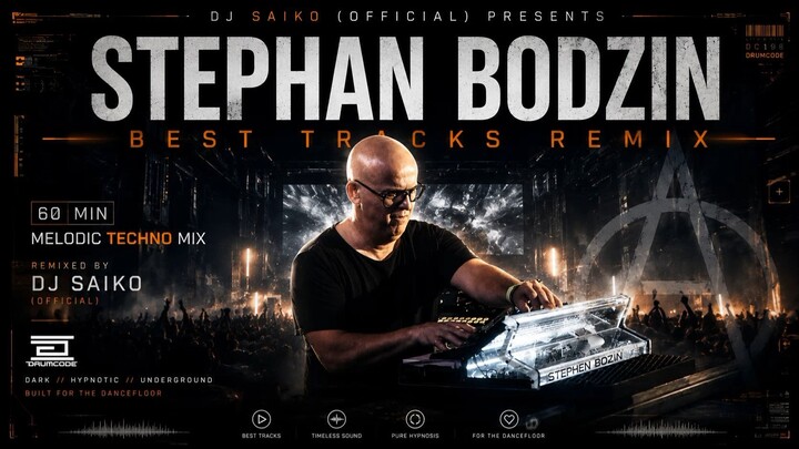 DJ Saiko (Official) – Stephan Bodzin Best Tracks Remix | 60 Min Techno Mix