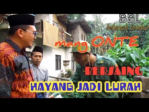 Film pendek sunda || Nyalon kuwu di Bebenah Lembur || mang Onte sibuk nyalon