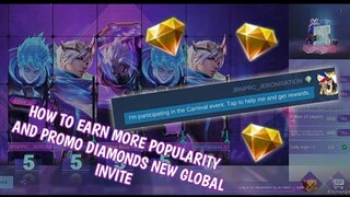 New Promo diamonds event how to get more popularity score tricks in mobile legends 2021