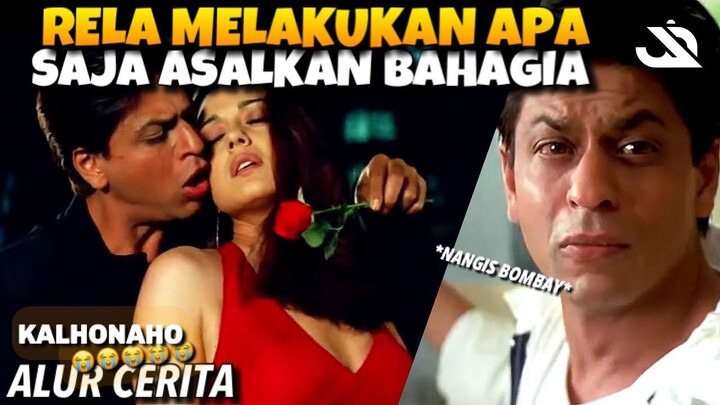 MERELAKAN ORANG YANG DICINTA DEMI ORANG LAIN | FILM SHAHRUKHAN PALING BAPER | ALUR CERITA KALHONAHO