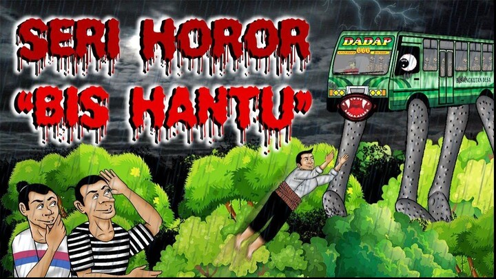 ANIMASI KARTUN HOROR | BIS HANTU #12