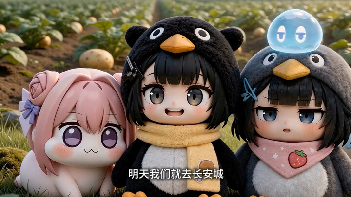 Episode 3 of “Shanhai Guga”: The Three Little Ones Make Fries in Ancient Times