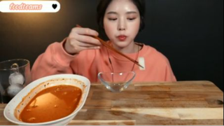 Mì cay HQ và gà mật ong phần cuối #mukbang
