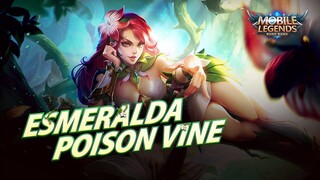 Esmeralda New Skin | Poison Vine | Mobile Legends: Bang Bang