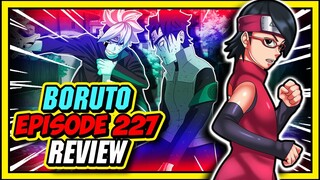 Team 7 Joins Konohamaru's DEATH BATTLE-Sarada's FIRST MISSION As Chunin-Boruto Episode 227 Review!