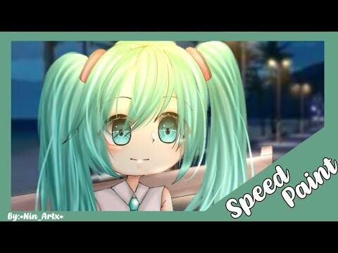 [ Speed Paint ] Hatsune Miku
