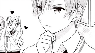 A cool and beautiful girl meets an innocent boy? Isn't this a direct confession?! Too sweet!