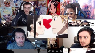 Kaguya-sama: Love is War Season 1 Episode 1 Reaction Mashup かぐや様は告らせたい～天才たちの恋愛頭脳戦～ 海外 の 反応