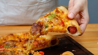 Pizza buatan sendiri, apa bedanya dengan naan panggang keju?