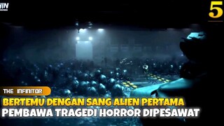 KENGERIAN DARI SARANG RAJA ALIEN  - ALUR CERITA THE INFINITOR