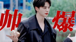 笑死!!事实证明不是随便谁都能穿得起双开门服化道!!头回见三分凉薄,三分讥笑,四分漫不经心具象化哈哈哈！！这身材比例肩宽腰窄！一米八八拍出俩米八的气势啊！！