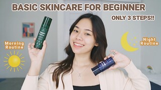 SKINCARE UNTUK PEMULA ANTI RIBET | Day & Night