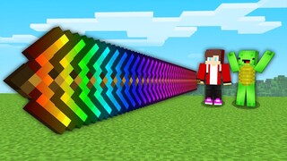 Mikey & JJ Survive With OP RAINBOW Items in Minecraft (Maizen Mazien Mizen)