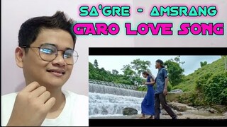AMSRANG - SA•GRE (Official Video) | NORTHEAST INDIA | FILIPINO REACTION