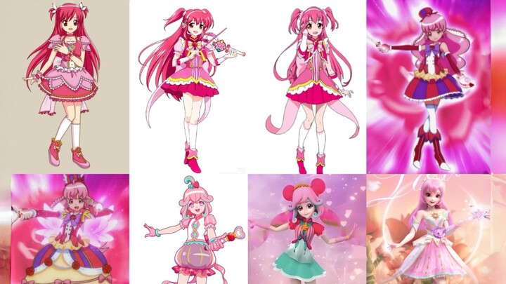 Review of the pink female protagonist transformation in the animated version of Balala the Fairies