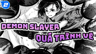 Quá trình vẽ | Anime vẽ trên bảng / Demon Slayer_2