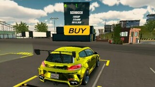 i gave 💸my 1695hp volkswagen scirocco in car parking multiplayer new update #shorts