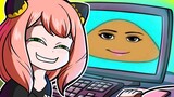 Fiz MEMES SUSPEITOS as 3 da manhã no spyxfamily VR!