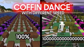 Coffin Dance Meme With Different Speed on Noteblock