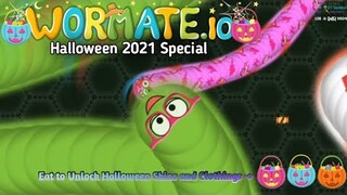 TRAILER | Wormate.io Halloween Special 2021 | New Halloween Update Skins (10/31/21)