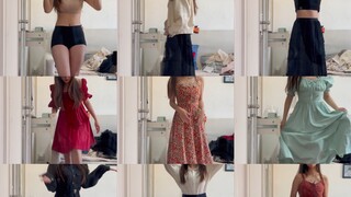 (الجسم الكمثري) الطول 162 والوزن 110! إطلالة كمثرية للأرجل السميكة، فستان صغير يخفي العيوب ويجعلك تب