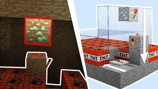 CARA MEMBUAT TNT ORE TRAP - MINECRAFT INDONESIA