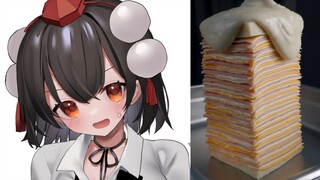 Aya cheese slap meme  【touhou meme】