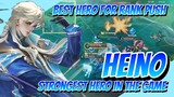 Heino Is The Strongest Hero in the Game | Best Hero for Rank Push | Honor of Kings | HoK