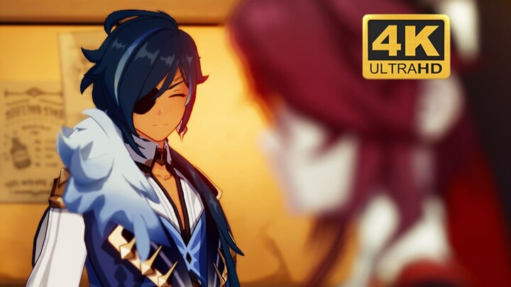 “Heh, you should see what Kaeya looks like when he’s drunk…”