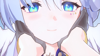 Robin Menyentuh Kepala [Honkai Impact: Star Dome Railway MMD]