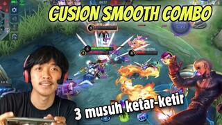 SOLO RANK GUSION MENYERGAP MENYELINAP BAGAI RAYAP!!