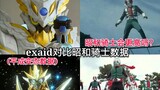 Data Monster Exaid Five Knights: Ai có dữ liệu cao hơn Showa Kamen Rider?