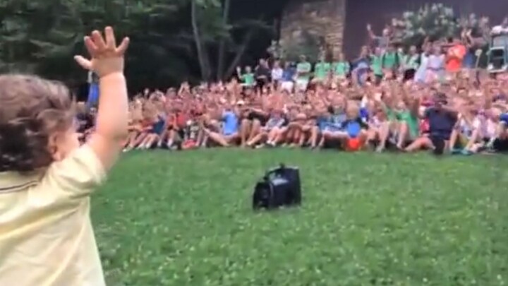 Video footage emerges of American superhero manifesting powers in childhood, controlling 500 people 