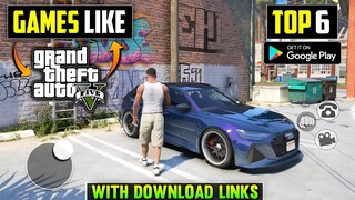 Top 5 Best Game Like GTA 5 New Game on Android Game (With All Games Link)