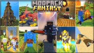MODPACK SURVIVAL TERBAIK Di MCPE/MCBE TERBARU! (DLCRAFT ADDON PACK) - Mcpe 1.20+