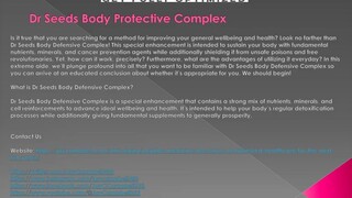Dr Seeds Body Protective Complex
