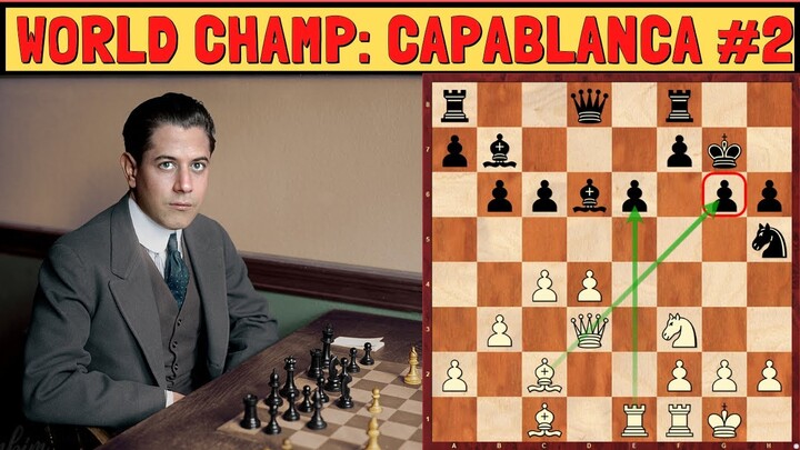 'Di kinaya ang atake! || Resign agad si Manager || Capablanca-Jaffe 1910