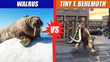 Walrus vs Tiny Titanus Behemoth | SPORE
