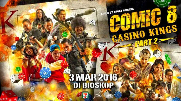 Comic 8 Kasino King Part 2 | Arie Kriting, Babe Cabita, Bintang Timur | Komedi Indonesia