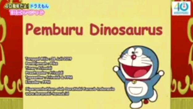 pemburu dinosaurus 🦕 DORAEMON