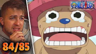 CHOPPERS SAD BACKSTORY!! One Piece Episode 84/85 REACTION + REVIEW