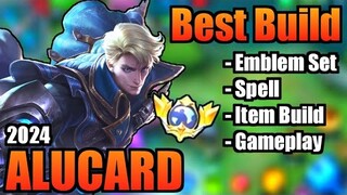 ALUCARD BEST BUILD 2024 | TOP 1 GLOBAL ALUCARD BUILD | ALUCARD - MOBILE LEGENDS | MLBB