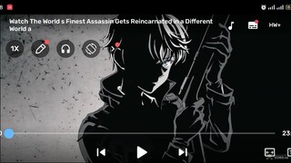 The Worlds Finest Assassin Episode 3 English Dub Bangla Sub and Malay Sub